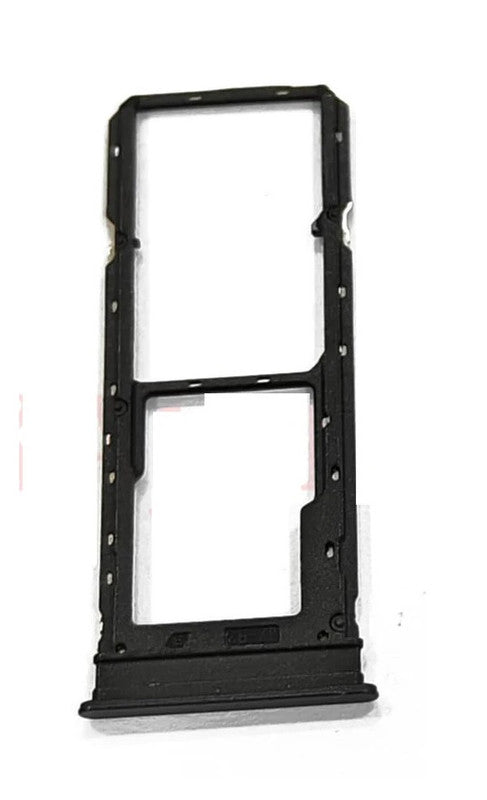 Sim Tray Slot Holder for Vivo Y18i Black Zeespares Sim Tray Slot Holder for Vivo Y18i Black Zeespares